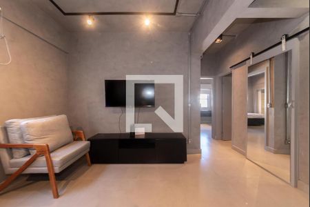 Sala de apartamento para alugar com 2 quartos, 61m² em Santo Amaro, São Paulo