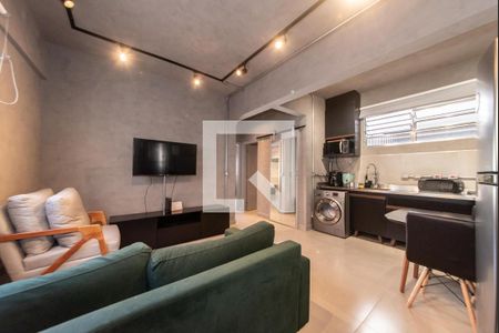 Sala de apartamento para alugar com 2 quartos, 61m² em Santo Amaro, São Paulo