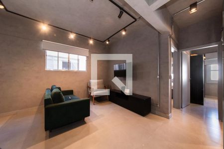 Sala de apartamento para alugar com 2 quartos, 61m² em Santo Amaro, São Paulo