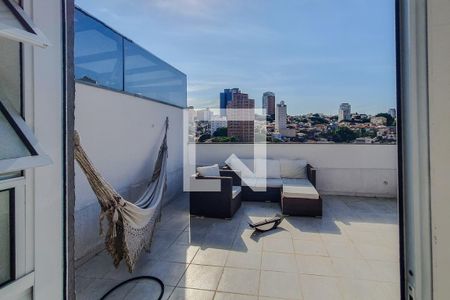Apartamento à venda com 65m², 1 quarto e sem vagaVaranda do quarto