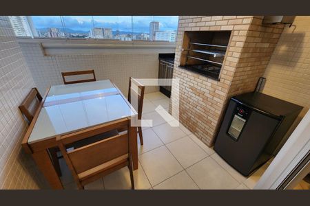 Varanda gourmet de apartamento para alugar com 2 quartos, 84m² em Vila Belmiro, Santos