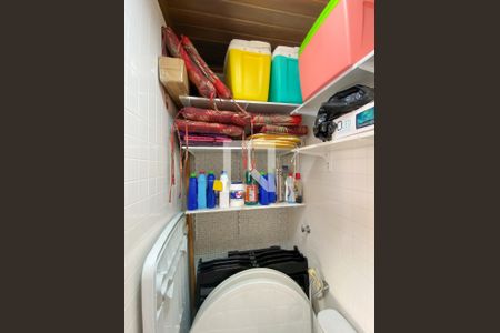 Casa à venda com 225m², 3 quartos e 3 vagasBanheiro da área gourmet 