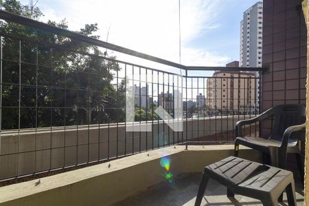 Varanda de apartamento à venda com 1 quarto, 50m² em Centro, Campinas