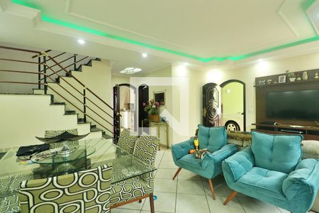 Sala de casa à venda com 3 quartos, 225m² em Jardim Santo Alberto, Santo André