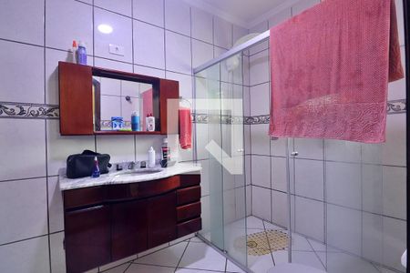 Suíte 1 - Banheiro do Quarto 1 de casa à venda com 3 quartos, 225m² em Jardim Santo Alberto, Santo André