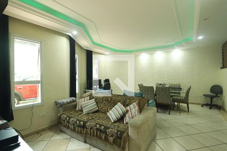 Sala de casa à venda com 3 quartos, 225m² em Jardim Santo Alberto, Santo André