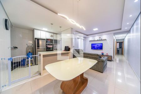 Sala de apartamento à venda com 3 quartos, 198m² em Vila Alice, Santo André