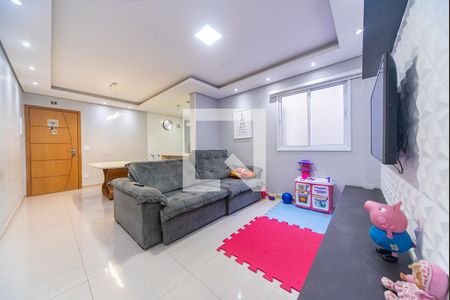 Sala de apartamento à venda com 3 quartos, 198m² em Vila Alice, Santo André