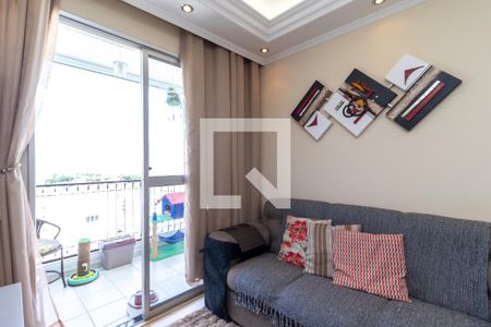 Sala de Estar de apartamento à venda com 3 quartos, 62m² em Vila Amélia, São Paulo