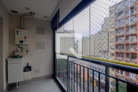 Varanda de apartamento para alugar com 2 quartos, 54m² em Campos Elíseos, São Paulo