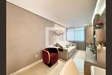 Sala de apartamento à venda com 2 quartos, 75m² em Savassi, Belo Horizonte