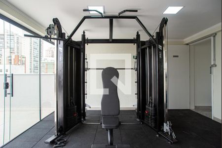 Área comum - Academia de kitnet/studio para alugar com 1 quarto, 27m² em Bela Vista, São Paulo