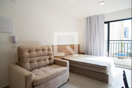 Sala/Quarto de kitnet/studio para alugar com 1 quarto, 27m² em Bela Vista, São Paulo