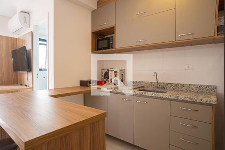 Studio para alugar com 27m², 1 quarto e sem vaga Studio para alugar com 27m², 1 quarto e sem vagaCozinha
