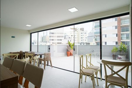 Studio para alugar com 27m², 1 quarto e sem vaga Studio para alugar com 27m², 1 quarto e sem vagaÁrea comum - Salão de festas