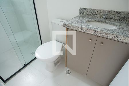Studio para alugar com 27m², 1 quarto e sem vaga Studio para alugar com 27m², 1 quarto e sem vagaBanheiro