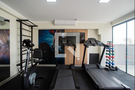 Área comum - Academia de kitnet/studio para alugar com 1 quarto, 27m² em Bela Vista, São Paulo