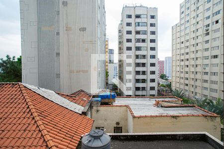 Vista da Varanda da Sala/Quarto de kitnet/studio para alugar com 1 quarto, 27m² em Bela Vista, São Paulo