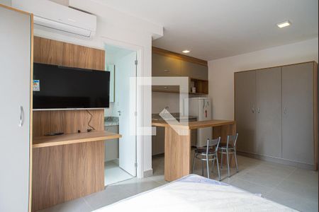 Sala/Quarto de kitnet/studio para alugar com 1 quarto, 27m² em Bela Vista, São Paulo