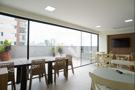 Studio para alugar com 27m², 1 quarto e sem vaga Studio para alugar com 27m², 1 quarto e sem vagaÁrea comum - Salão de festas