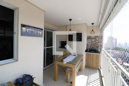 Varanda da Sala de apartamento à venda com 3 quartos, 85m² em Vila Formosa, São Paulo