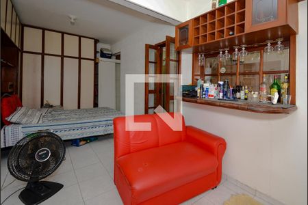 Sala e quarto de apartamento à venda com 1 quarto, 48m² em Demarchi, São Bernardo do Campo