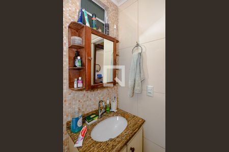 Banheiro de apartamento à venda com 1 quarto, 48m² em Demarchi, São Bernardo do Campo