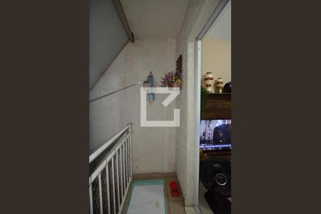 Varanda da Sala de apartamento à venda com 3 quartos, 55m² em Parada de Lucas, Rio de Janeiro