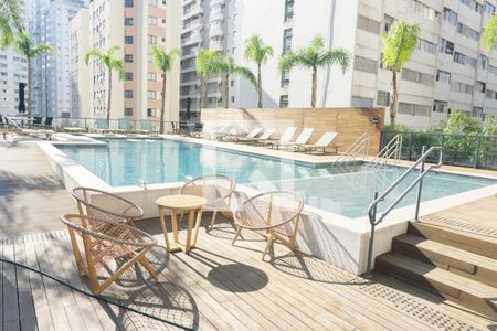 Studio para alugar com 24m², 1 quarto e sem vagaÁrea comum - Piscina