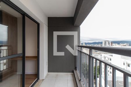 Varanda   de apartamento à venda com 1 quarto, 26m² em Vila Gustavo, São Paulo