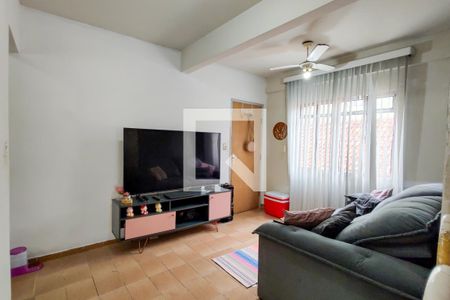Sala de apartamento para alugar com 2 quartos, 80m² em Tupi, Praia Grande