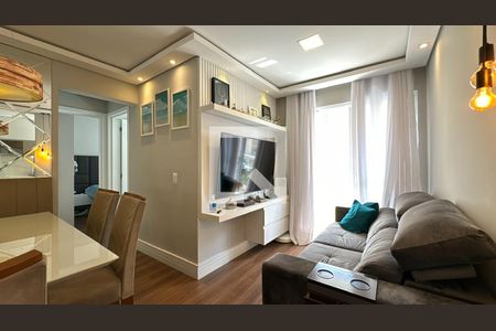 Sala de apartamento para alugar com 2 quartos, 51m² em Cidade Jardim, São José dos Pinhais