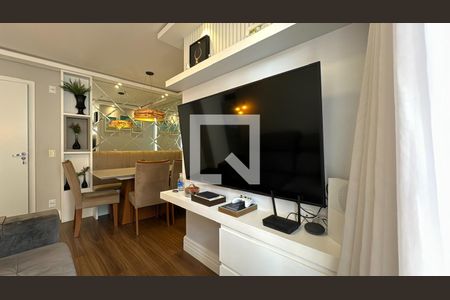 Sala de apartamento para alugar com 2 quartos, 51m² em Cidade Jardim, São José dos Pinhais