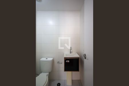 Banheiro da Suíte de apartamento para alugar com 1 quarto, 30m² em Jardim Cidalia, São Paulo