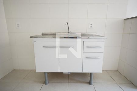 Apartamento para alugar com 30m², 1 quarto e sem vagaDetalhe da cozinha