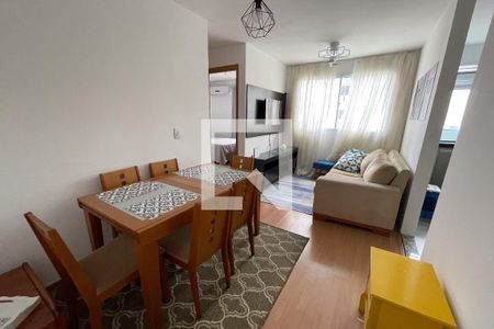 Sala de apartamento para alugar com 2 quartos, 47m² em Parque Sarapui, Duque de Caxias