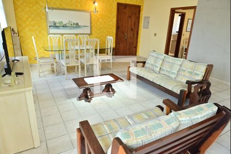 sala de apartamento para alugar com 4 quartos, 200m² em Vila Caiçara, Praia Grande