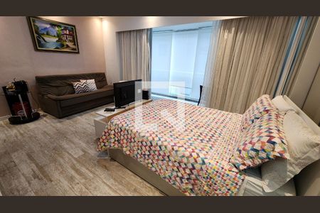 Quarto Suíte de apartamento para alugar com 1 quarto, 44m² em Pompéia, Santos