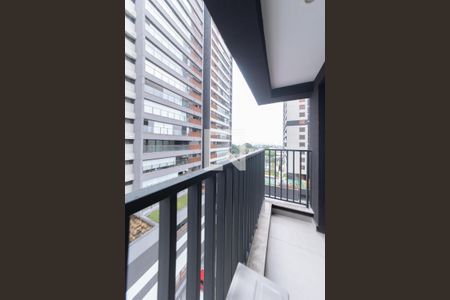 Sacada de kitnet/studio para alugar com 1 quarto, 27m² em Brooklin, São Paulo