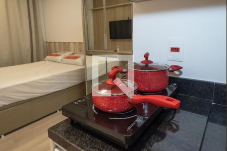 Studio para alugar com 27m², 1 quarto e sem vagaCozinha