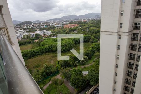 Vista varanda de apartamento à venda com 2 quartos, 78m² em Jacarepaguá, Rio de Janeiro