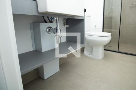 Studio à venda com 21m², 1 quarto e sem vagaBanheiro, nichos e louça sanitária 