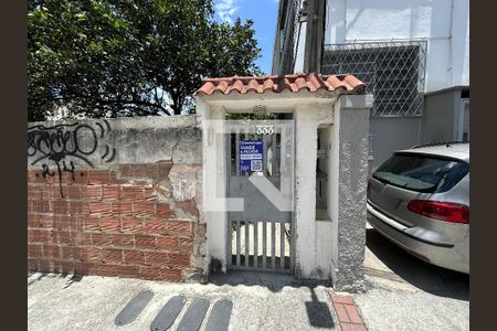 Casa para alugar com 60m², 1 quarto e sem vagaFachada + plaquinha