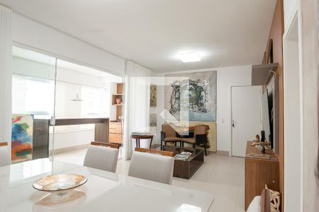 Apartamento para alugar com 113m², 3 quartos e 3 vagassala