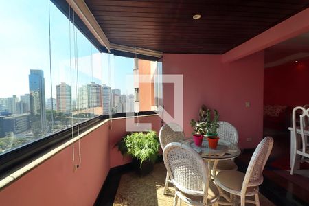 Varanda de apartamento à venda com 3 quartos, 170m² em Centro, Santo André