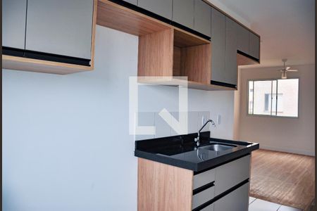 Cozinha de apartamento para alugar com 2 quartos, 50m² em São Bento, Paulínia