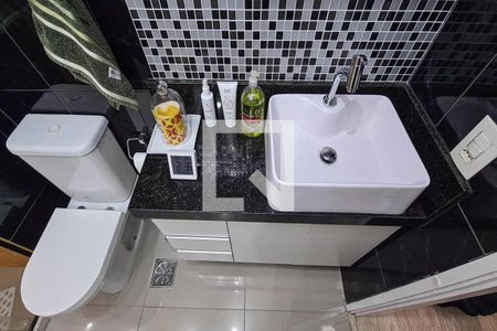 Banheiro de apartamento à venda com 1 quarto, 62m² em Cachambi, Rio de Janeiro