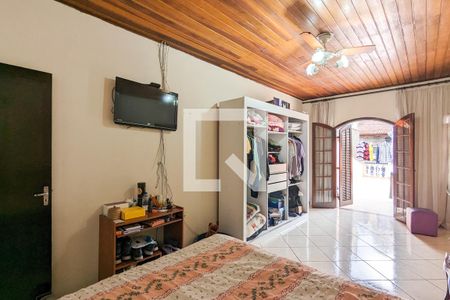Quarto da suíte de casa à venda com 3 quartos, 160m² em Montanhão, São Bernardo do Campo