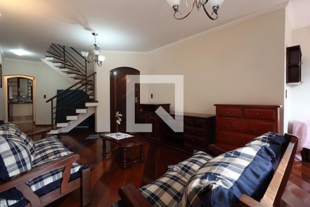 Sala de casa à venda com 3 quartos, 218m² em Jardim Las Vegas, Santo André