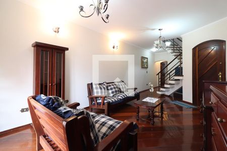 Sala de casa à venda com 3 quartos, 218m² em Jardim Las Vegas, Santo André